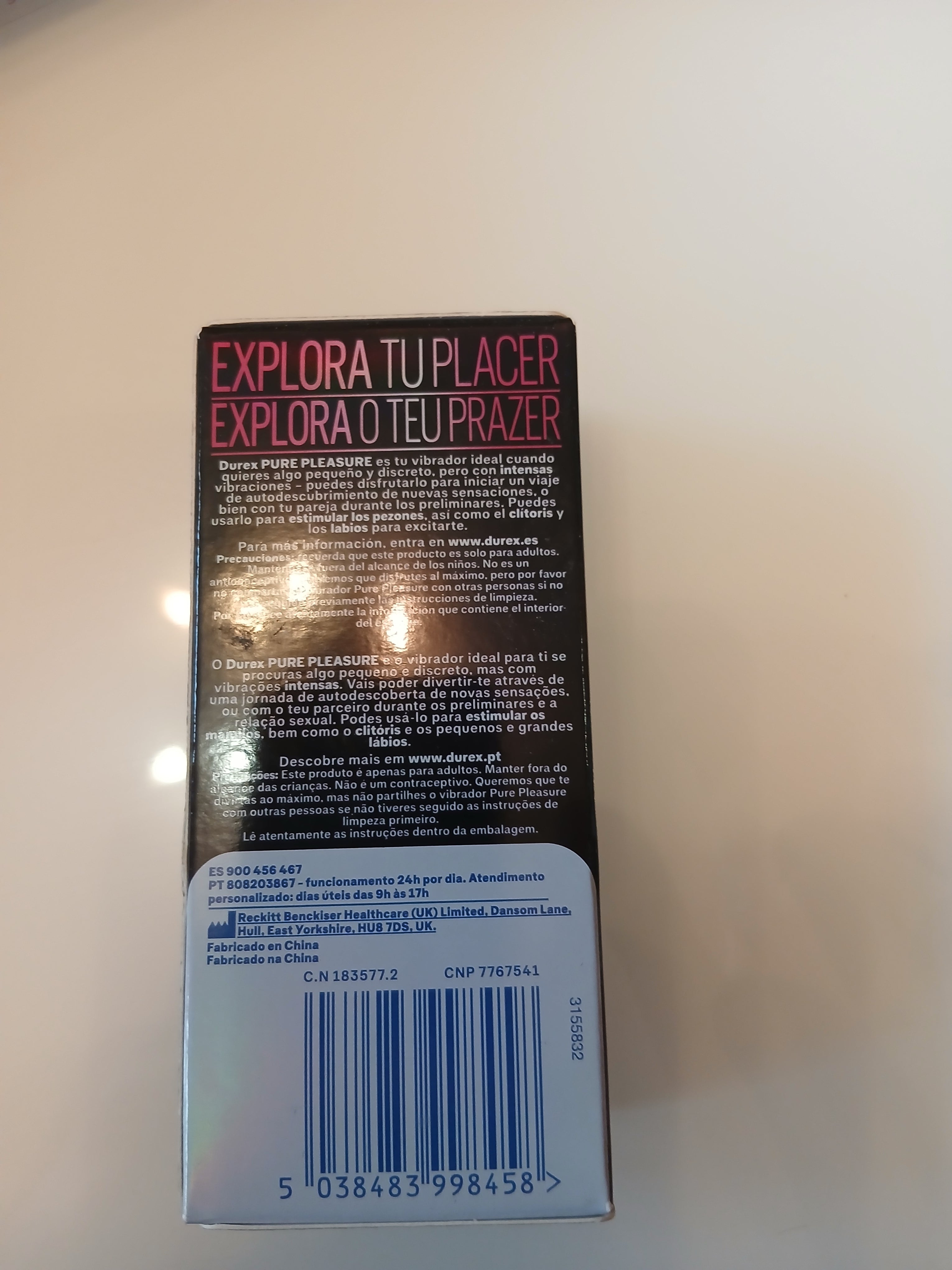 Durex Intense Pure Pleasure estimulacion discreta